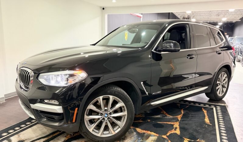 
								2018 BMW X3 xDrive30i| SUNROOF| POWER SEATS| REMOTE START| HEATED SEATS full									