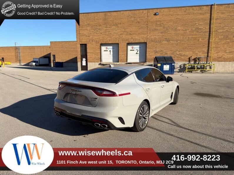 
								2019 Kia Stinger GT AWD | Available for Lease | Twin-Turbo V6 | 365 HP | Clean Carfax full									